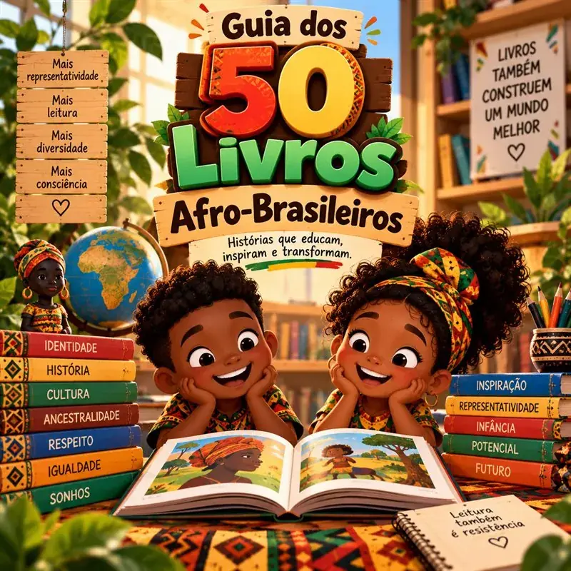 Guia dos 50 Livros Afro-Brasileiros